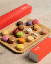 Load image into Gallery viewer, Box of 6 Gourmet French Macarons - Chef's Choice (Tax Free)